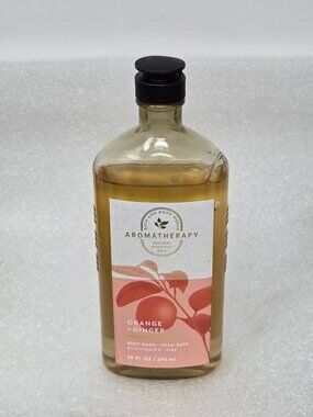 Bath & Body Works Aromatherapy Energy Orange + Ginger Body Wash & Foam Bath
